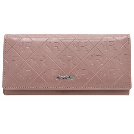 Rovicky portfel skóra naturalna czerwony RPX-20-PMT-4582 RED - kobieta