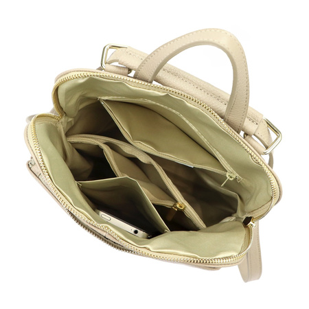 Plecak damski skórzany skóra naturalna MiaMore 