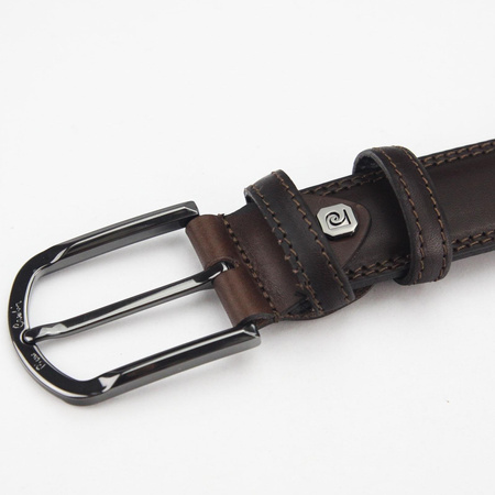 Pasek męski skórzany skóra naturalna Pierre Cardin