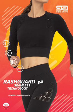 Koszulka damska  Seamless Rashguard Fitnes GA