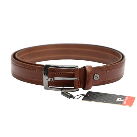 Pasek męski skórzany skóra naturalna Pierre Cardin 