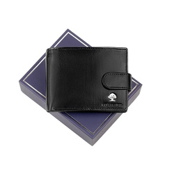 Portfel męski skórzany skóra naturalna Luxury