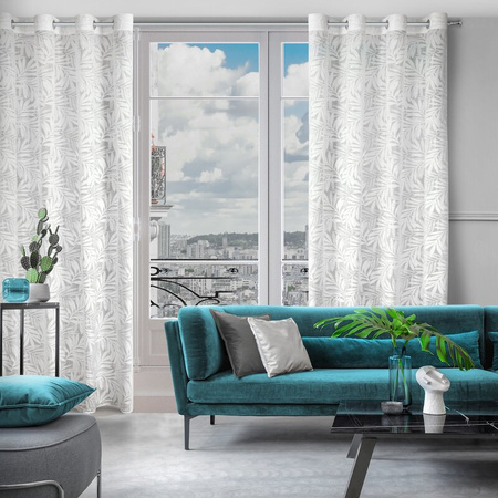 ZASŁONA GOTOWA NATALY 140 X 250 CM BIAŁY