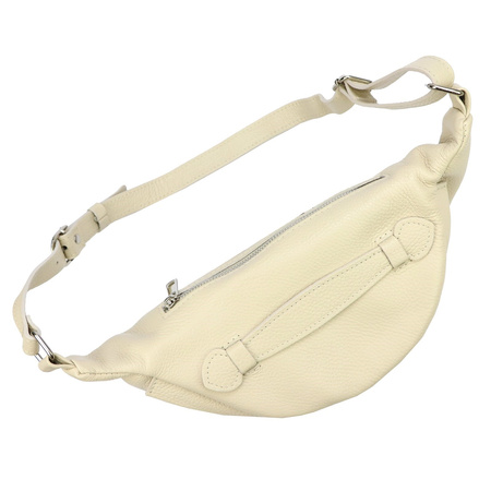 Torebka torebki skórzana saszetka nerka skóra naturalna Luka damska