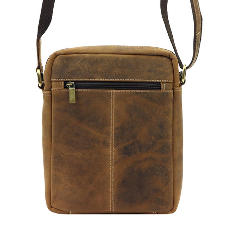 Torba saszetka na ramię męska skórzana skóra naturalna Nordee 