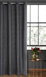 ZASŁONA GOTOWA INGA 140 X 250 CM CZARNY