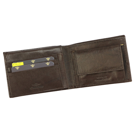 Portfel męski skórzany skóra naturalna Charro 