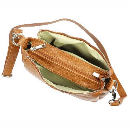 Torebka torebki skórzana skóra naturalna MiaMore damska 