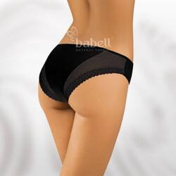 BABELL Figi Damskie bbl 012 , CZARNE , L