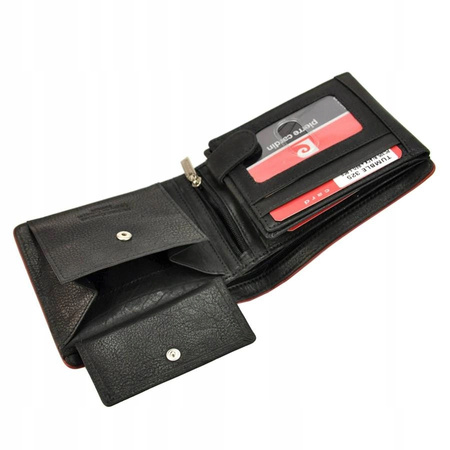 Portfel męski skórzany skóra naturalna Pierre Cardin