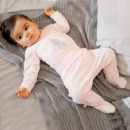 BODY niemowlęce wyprawka  NEWBORN REGL DŁ RÓŻ Ewa Klucze