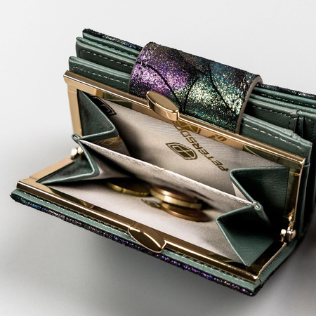 Portfel damski skórzany skóra naturalna  Peterson