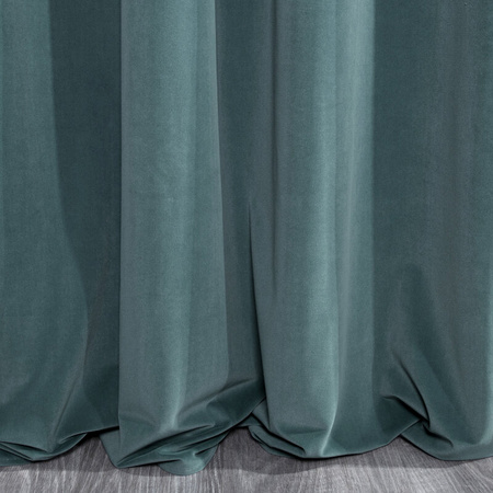 ZASŁONA GOTOWA KRISTI NA TAŚMIE 140 X 270 CM JASNONIEBIESKI