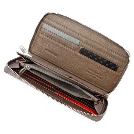 Portfel damski skórzany skóra naturalna Pierre Cardin 