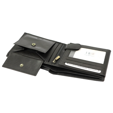 Portfel męski skórzany skóra naturalna Nordee