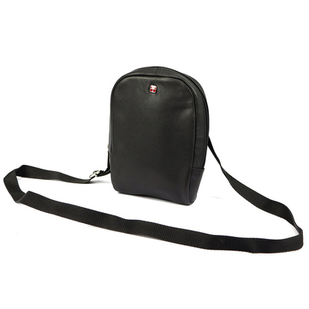 Torba saszetka listonoszka męska na ramię skórzana skóra naturalna Albatross