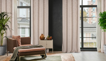 ZASŁONA GOTOWA OCTAVIA 140 X 250 CM BEŻOWY