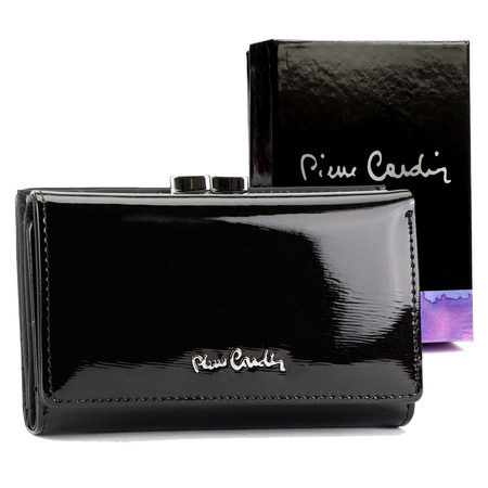 Portfel damski skórzany skóra naturalna Pierre Cardin
