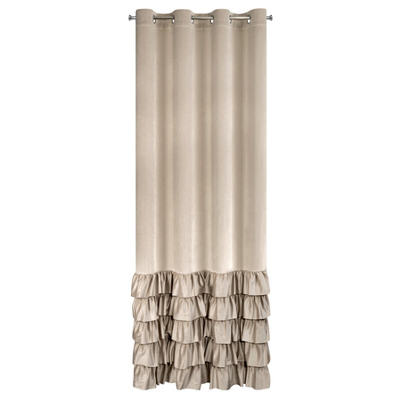 ZASŁONA GOTOWA DANI 140 X 250 CM BEŻOWY