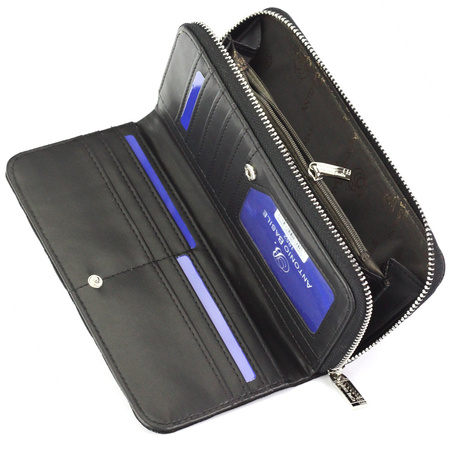 Portfel damski skórzany skóra ekologiczna Antonio Basile