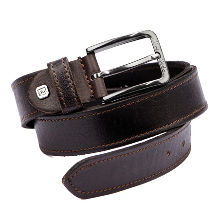 Pasek męski skórzany skóra naturalna Pierre Cardin