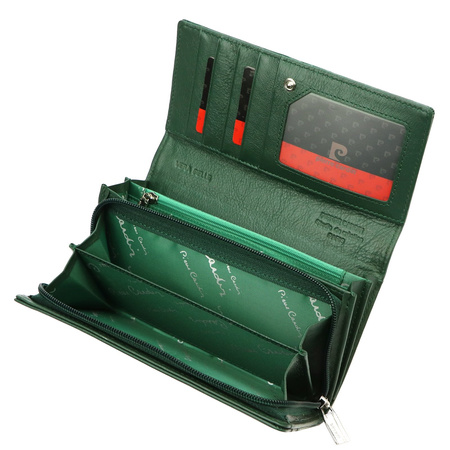 Portfel damski skórzany skóra naturalna Pierre Cardin 