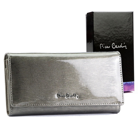 Portfel damski skórzany skóra naturalna Pierre Cardin