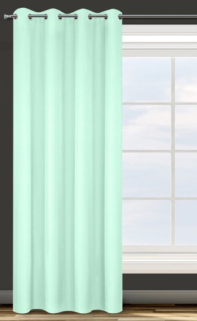 ZASŁONA GOTOWA D91 ADORE 140 X 250 CM JASNOMIĘTOWY