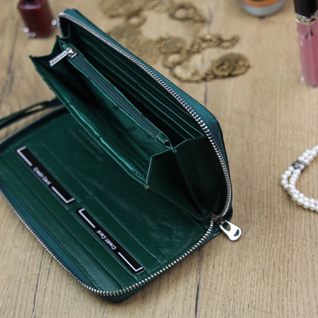 Portfel damski skórzany skóra naturalna Gregorio 