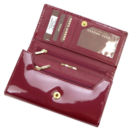 Portfel damski skórzany skóra naturalna Mato Grosso 