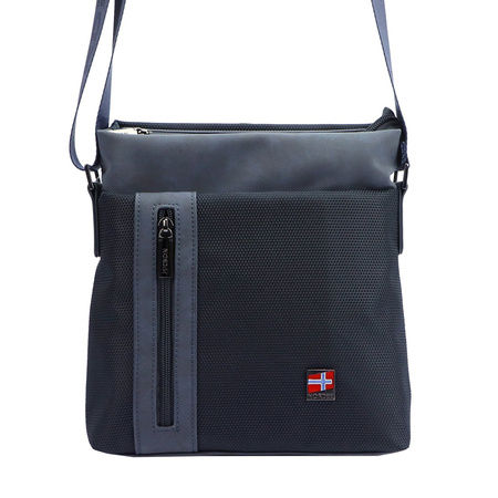 Torba saszetka na ramię męska materiałowa Nordee 