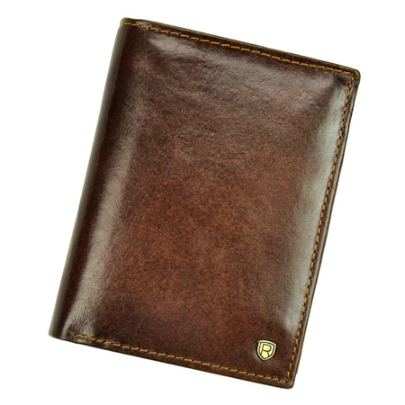 Portfel męski skórzany skóra naturalna Rovicky