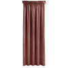 ZASŁONA GOTOWA SIBEL NA TAŚMIE 140 X 270 CM CIEMNORÓŻOWY