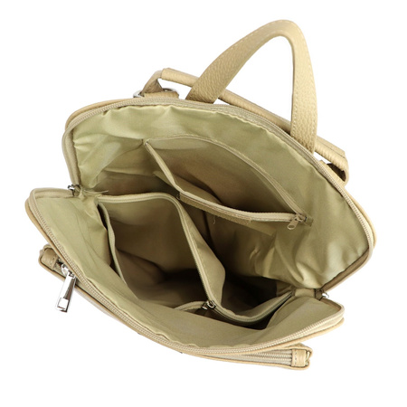 Plecak damski skórzany skóra naturalna MiaMore