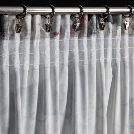 ZASŁONA GOTOWA LUCIA NA TAŚMIE 140 X 270 CM KREMOWY