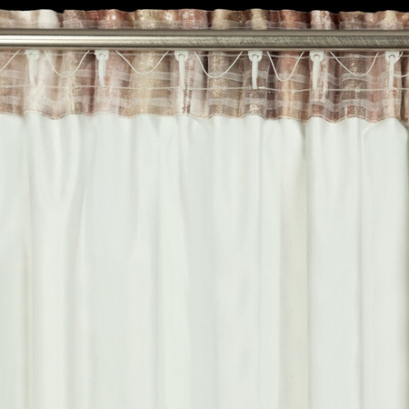 ZASŁONA GOTOWA ELLA NA TAŚMIE 140 X 270 CM CEGLASTY