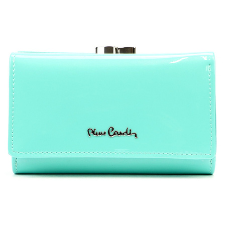 Portfel damski skóra naturalna + skóra ekologiczna Pierre Cardin