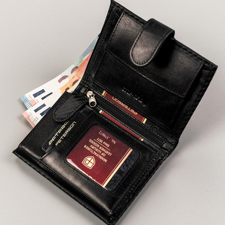 Portfel męski skórzany skóra naturalna  Peterson