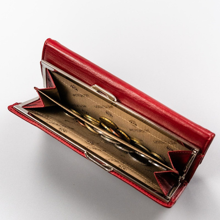 Portfel damski skórzany skóra naturalna  Peterson