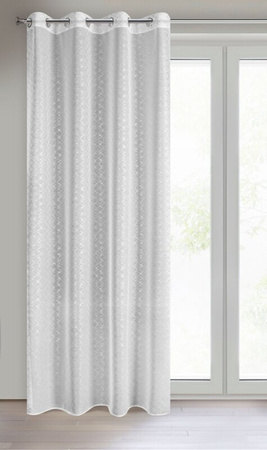 ZASŁONA GOTOWA D91 FIBI 140X250 CM BIAŁY