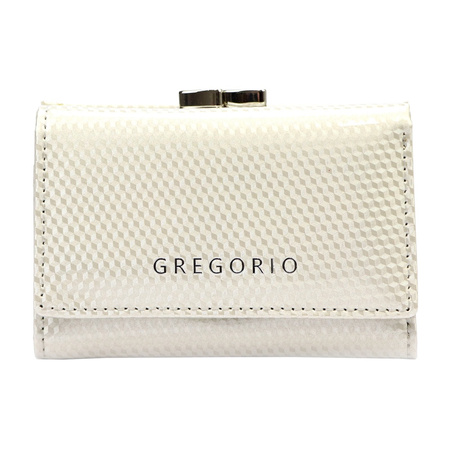 Portfel damski skórzany skóra naturalna Gregorio