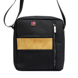 Torba saszetka na ramię męska materiałowa Nordee