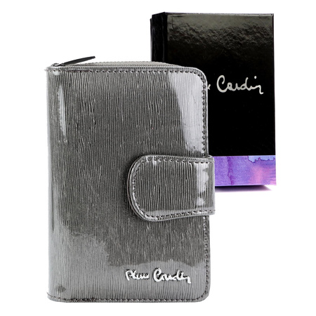 Portfel damski skórzany skóra naturalna Pierre Cardin