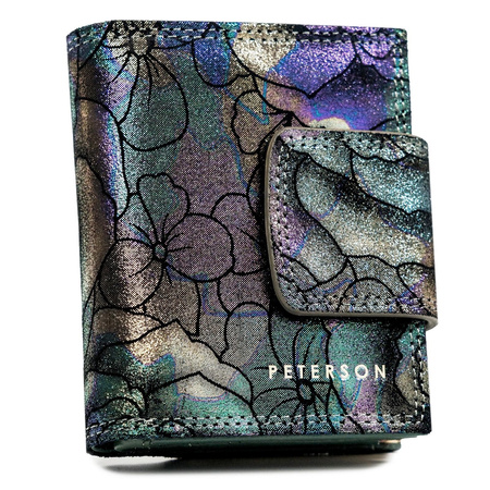 Portfel damski skórzany skóra naturalna  Peterson