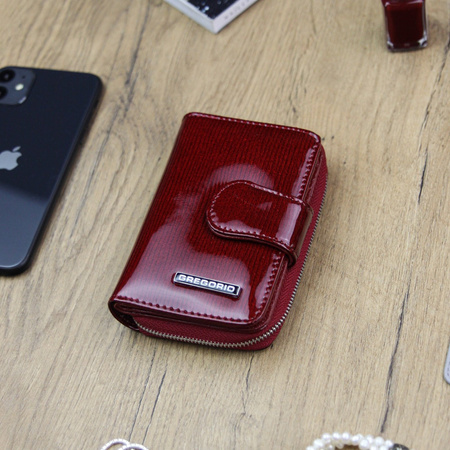 Portfel damski skórzany skóra naturalna Gregorio 