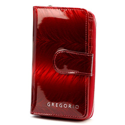 Portfel damski skóra naturalna skórzany Gregorio