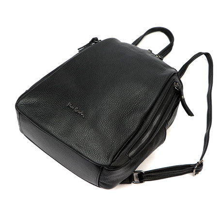 Plecak damski skórzany skóra naturalna Pierre Cardin