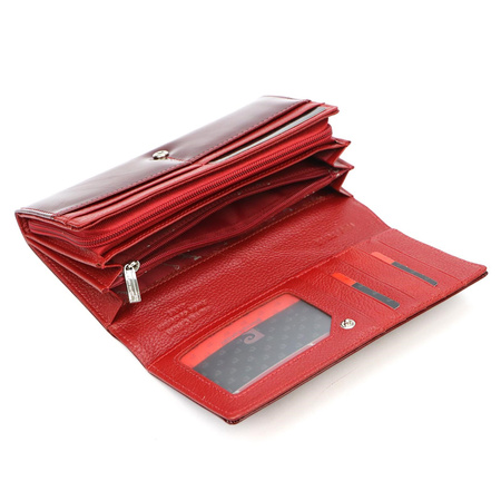 Portfel damski skórzany skóra naturalna Pierre Cardin 