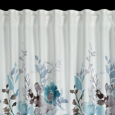 ZASŁONA GOTOWA SENDI NA TAŚMIE 140 X 270 CM BIAŁY