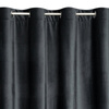 Zasłona gotowa czarna na przelotki 140X250 